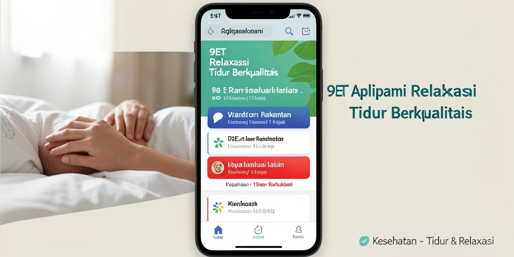 Antarmuka aplikasi 9ET yang intuitif dan menenangkan.