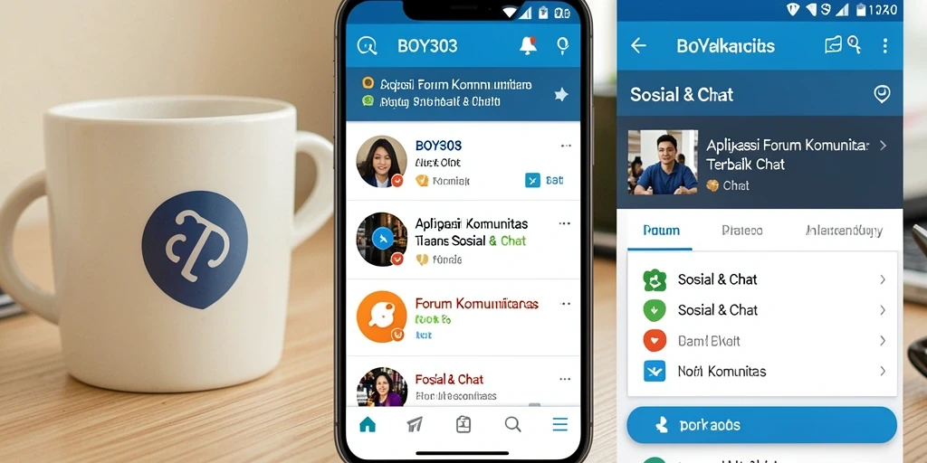 Tampilan antarmuka aplikasi BOY303 yang user-friendly dan menarik.