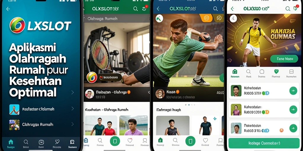 Tampilan antarmuka OLXSLOT yang menarik dan fungsional untuk olahraga di rumah.