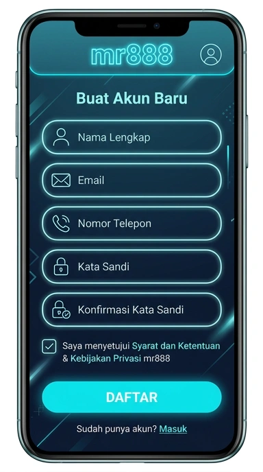 Cara Mudah Buat Akun Baru mr888 untuk Pengguna Android